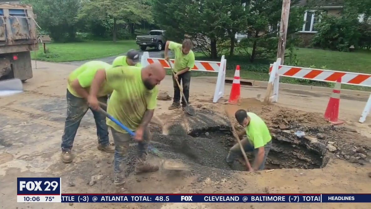 Ambler residents dealing with issues following series of water main breaks